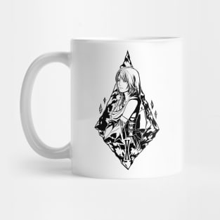 X B/W version Mug